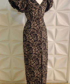 Rebel Love Clothing Rebel Love Wild Winona Puff Sleeve Pencil Dress