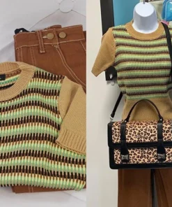 Star Struck Clothing 1940s Repro Sweater - Tan