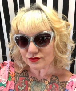 Suzie's Bombshell Boutique Bombshell Shades - Rhinestone Cat Eye Accessories