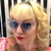 Suzie's Bombshell Boutique Accessories Bombshell Shades - Sweetheart (clear)