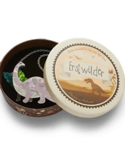 Erstwilder Dinosauria I'll Be Brach Necklace - Pink