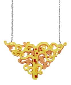 Erstwilder Art Nouveau Tree Of Life Necklace