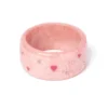 Splendette Valentine's Sweet Cheeks Starburst Bangle Extra Wide 1 Splendette Valentine's Sweet Cheeks Starburst Bangle Extra Wide