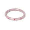 Splendette Valentine's Poppet Heart Bangle Narrow 2 Splendette Valentine's Poppet Heart Bangle Narrow