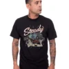 Steady Clothing Steady Final Lap Mens Tee Black 2 Steady Clothing Steady Final Lap Mens Tee Black