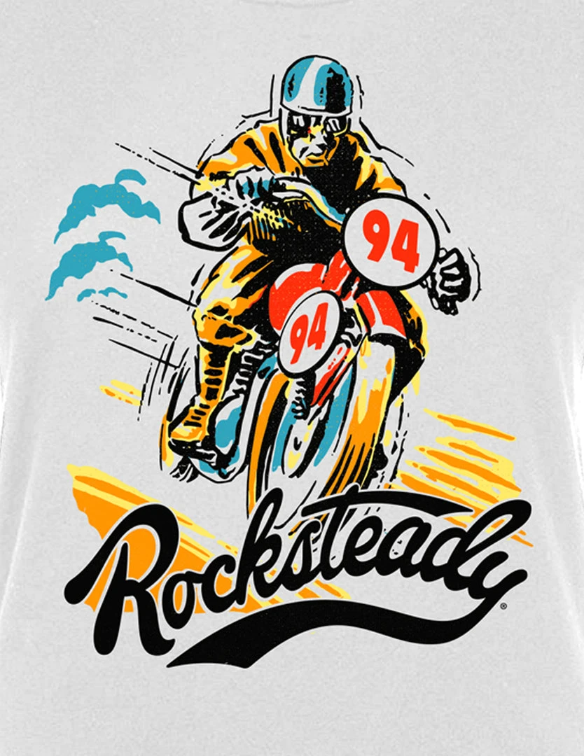 Steady Clothing Steady Rocksteady Solo Racer Ladies T-Shirt 4 Steady Clothing Steady Rocksteady Solo Racer Ladies T-Shirt