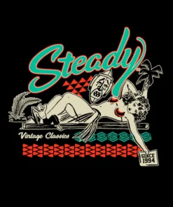 Steady Clothing Steady Tiki Ladies T-Shirt