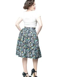 Steady Clothing Steady Tiki In Paradise Skirt