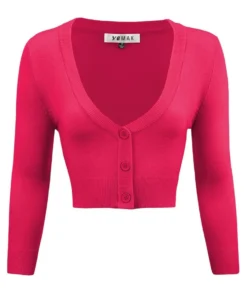 MAK Cropped Cardigan (Various Colours) Tops 16 MAK Cropped Cardigan (Various Colours) Tops