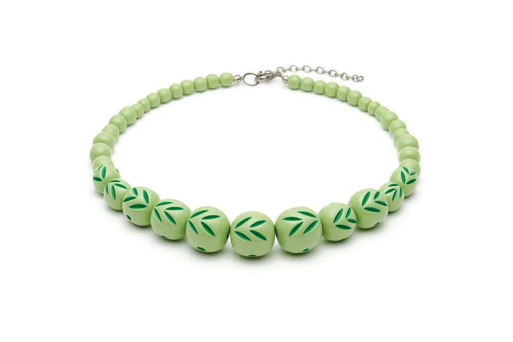 Splendette Spring Carved Bead Necklace 3 Splendette Spring Carved Bead Necklace