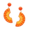 Splendette Sunset Carved Drop Earrings 1 Splendette Sunset Carved Drop Earrings