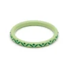 Splendette Narrow Spring Carved Bangle