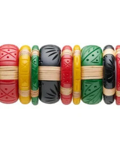 Splendette Parakeet Cane Light Cane Bangle - Midi