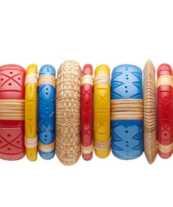 Splendette Pacific Cane Light Cane Bangle - Narrow