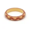 Splendette Midi Carved Bangle - Café