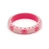Splendette Midi Carved Bangle - Ripple