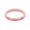 Splendette Narrow Carved Bangle - Ripple