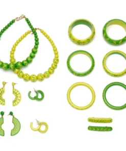 Splendette Midi Carved Bangle - Zest