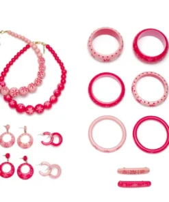 Splendette Carved Hoop Earrings - Ripple