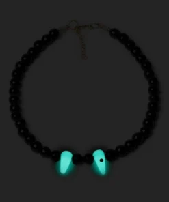 Splendette Spirit Moon Fangs Necklace