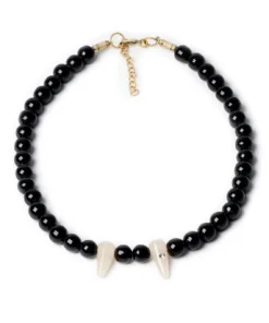 Splendette Spirit Moon Fangs Necklace