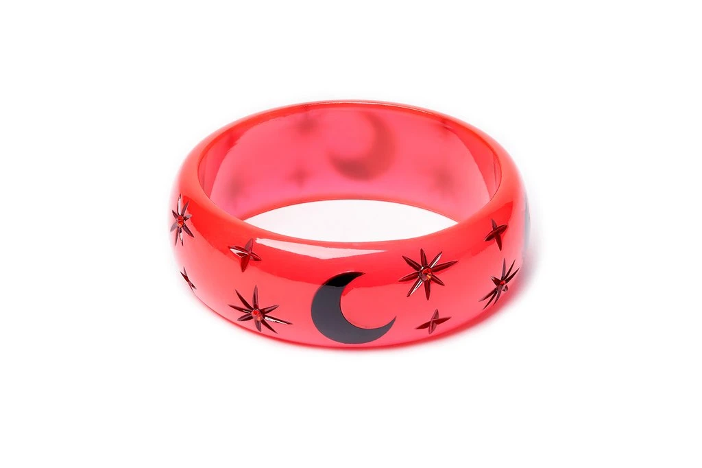 Splendette Blood Moon Bangle - Wide Duchess 3 Splendette Blood Moon Bangle - Wide Duchess