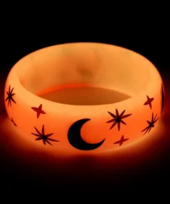 Splendette Blood Moon Bangle - Wide Duchess