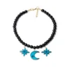Splendette Wolf Moon Necklace