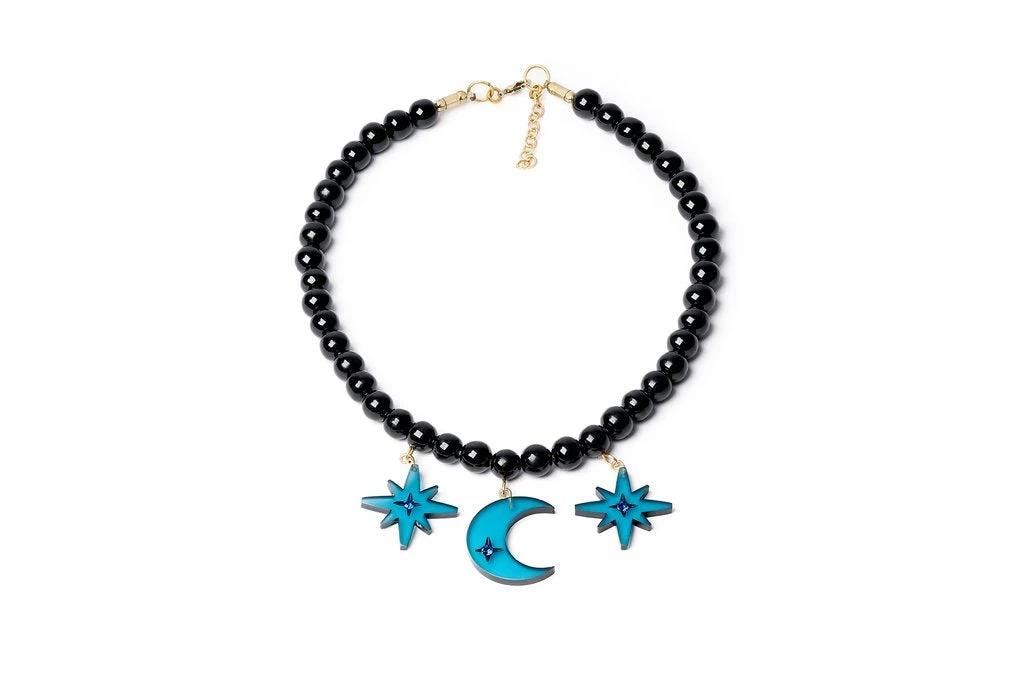 Splendette Wolf Moon Necklace 3 Splendette Wolf Moon Necklace