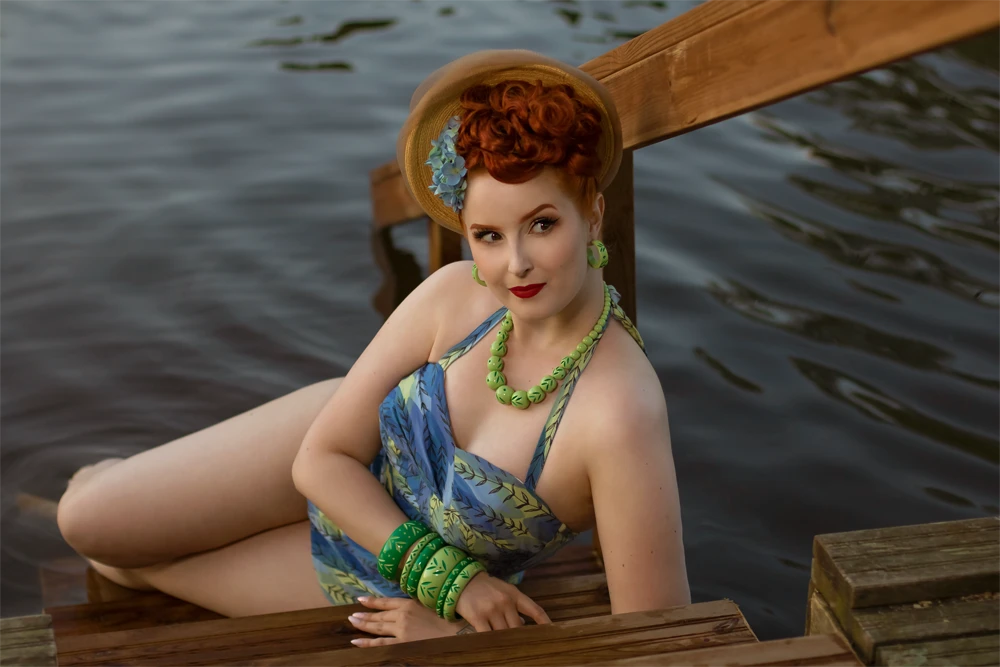 Splendette Spring Carved Bead Necklace 4 Splendette Spring Carved Bead Necklace