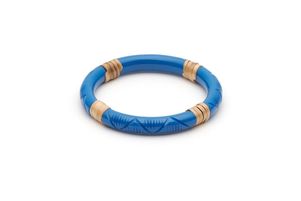 Splendette Pacific Cane Light Cane Bangle - Narrow