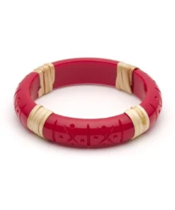 Splendette Rosella Cane Light Cane Bangle - Midi