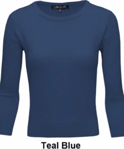 MAK 3/4 Sleeve Crewneck Sweater - Various Colours