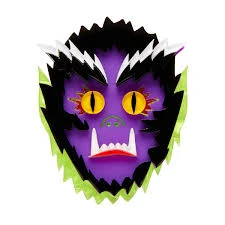 Erstwilder Talbot The Terror Wolfman Brooch