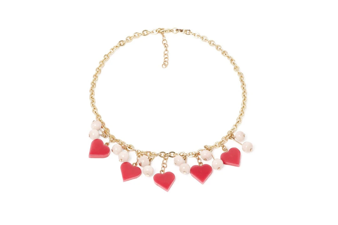 Splendette Valentine's Sugar Heart Necklace 3 Splendette Valentine's Sugar Heart Necklace