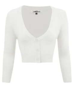 MAK Cropped Cardigan (Various Colours) Tops