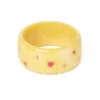 Splendette Valentine's Honey Bunch Starburst Bangle Extra Wide 1 Splendette Valentine's Honey Bunch Starburst Bangle Extra Wide