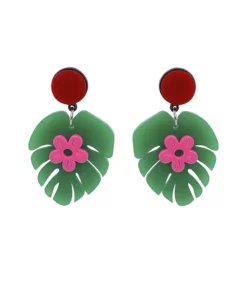 Collectif Aloha Flower Earrings