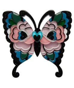 Erstwilder X Mimsy Fright Of The Butterfly Brooch
