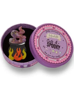 Erstwilder X Mimsy Cauldron Chitter Chatter Brooch