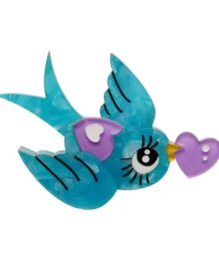 Erstwilder X Mimsy Piper The Love Bird Brooch