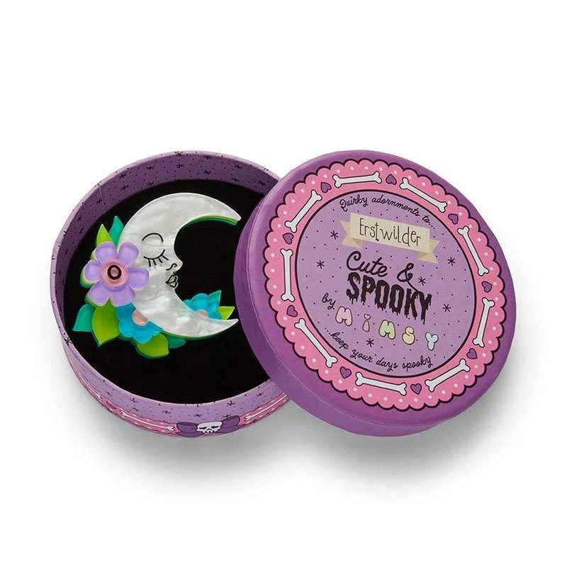 Erstwilder X Mimsy La Lune Brooch 4 Erstwilder X Mimsy La Lune Brooch