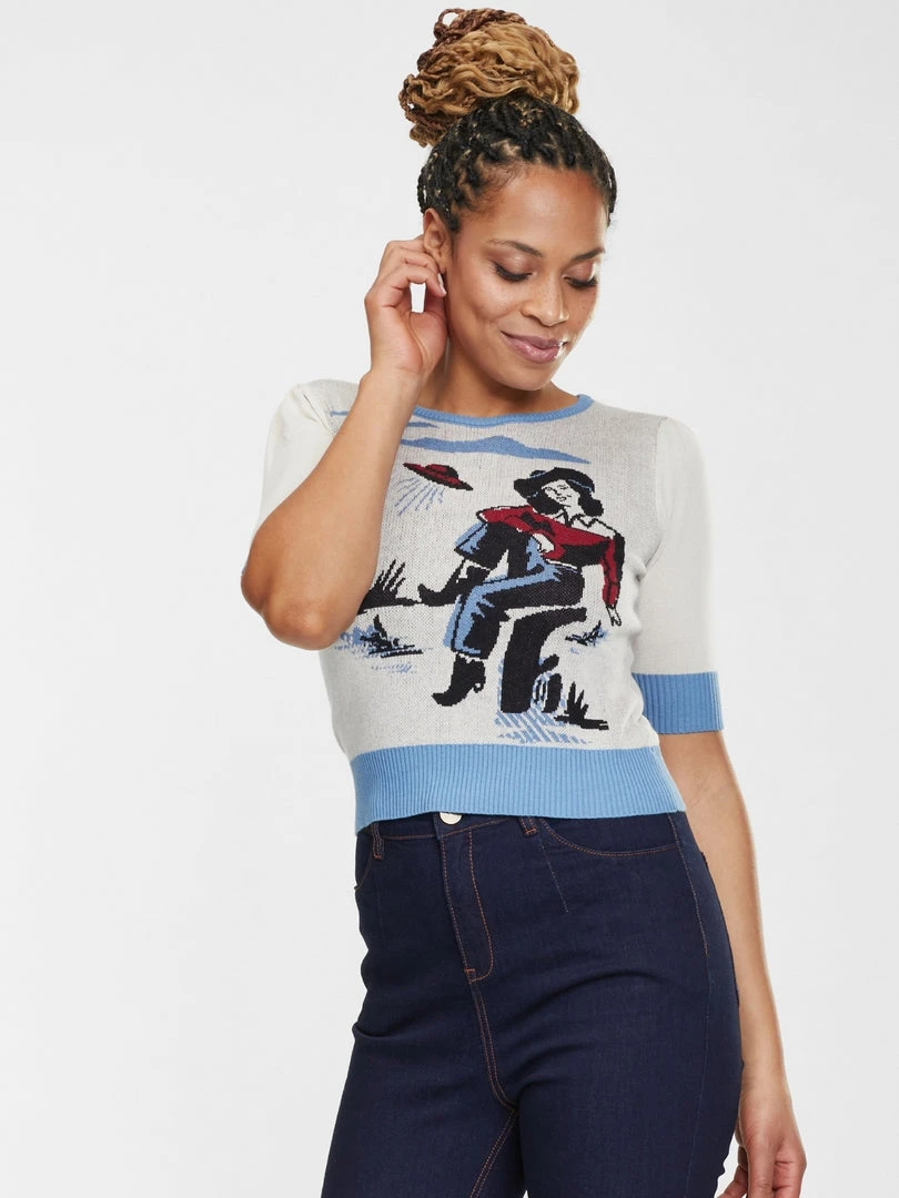 Collectif Chrissie Rodeo Dancer Knit Top 3 Collectif Chrissie Rodeo Dancer Knit Top