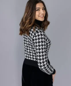 Collectif Dylan Dogtooth Sweater