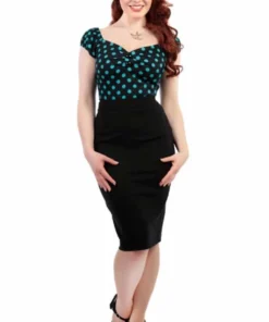 Collectif Polly Pencil Skirt