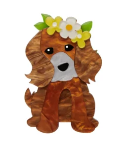 Erstwilder Puppy Love Brooch