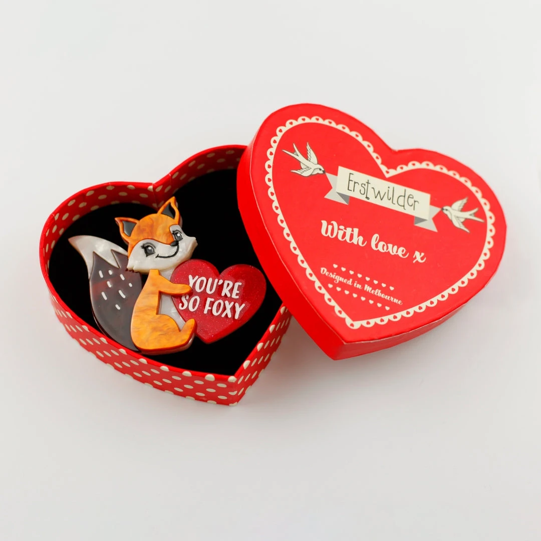Erstwilder You're So Foxy Brooch 3 Erstwilder You're So Foxy Brooch