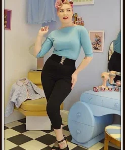 Lucky Lou Shoes Lucky Lou Souvenir Tiki Shoes - Black