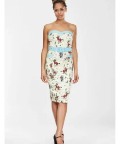 Collectif Georgie Rodeo Dancer Pencil Dress