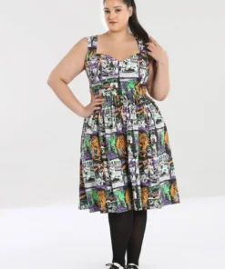Hell Bunny Be Afraid 50's Dress